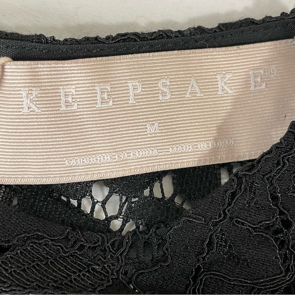 Keepsake the Label Black Timeless Lace Top - Picture 9 of 11